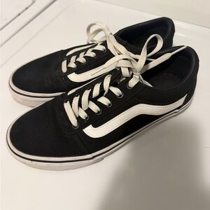 Vans Classic Black and White Sneakers